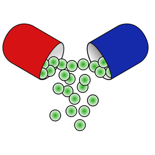 Capsule Medication with Bead Fill - Visual Guide to Drug Delivery Systems