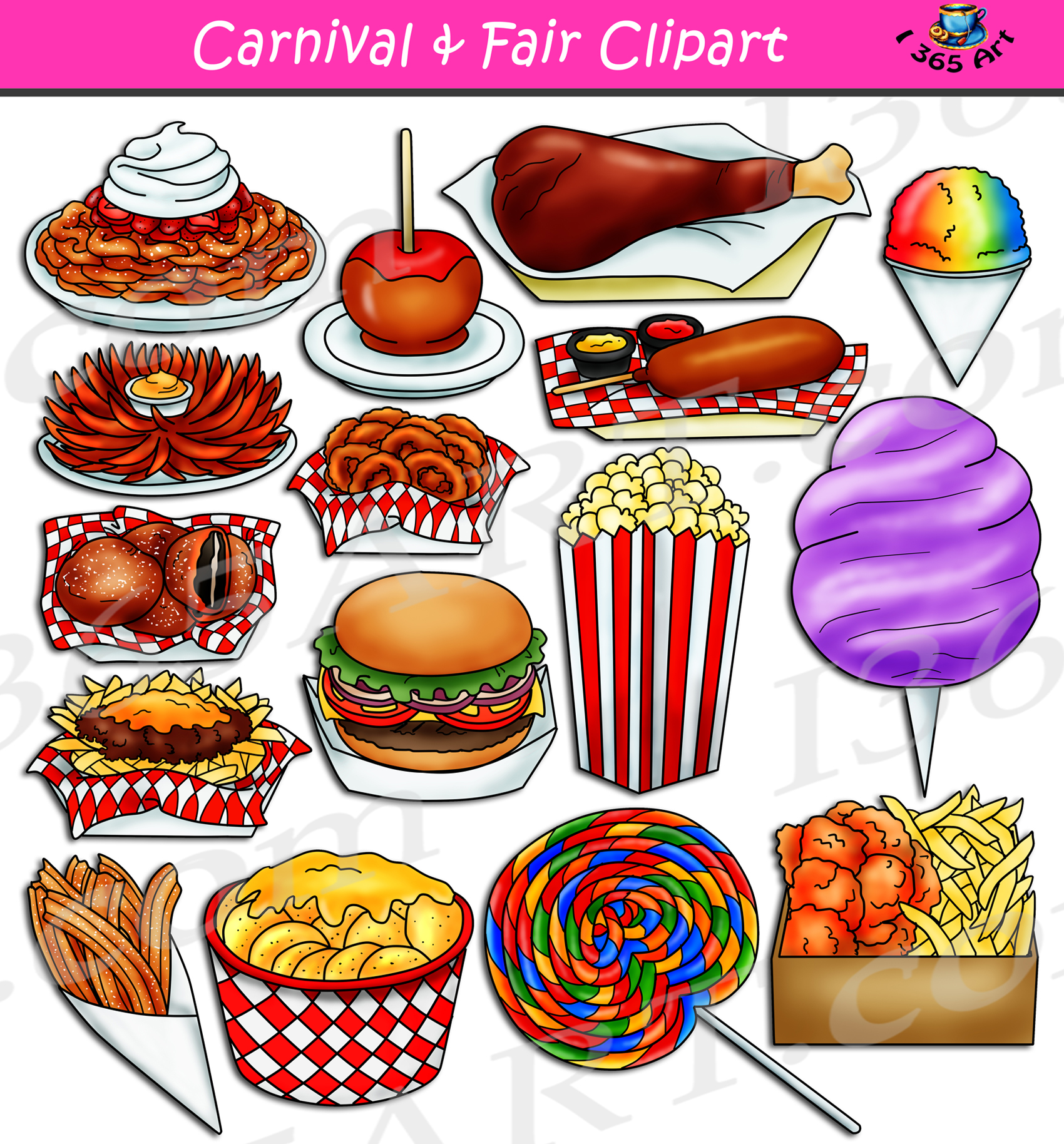The Fairs Clip Art Library
