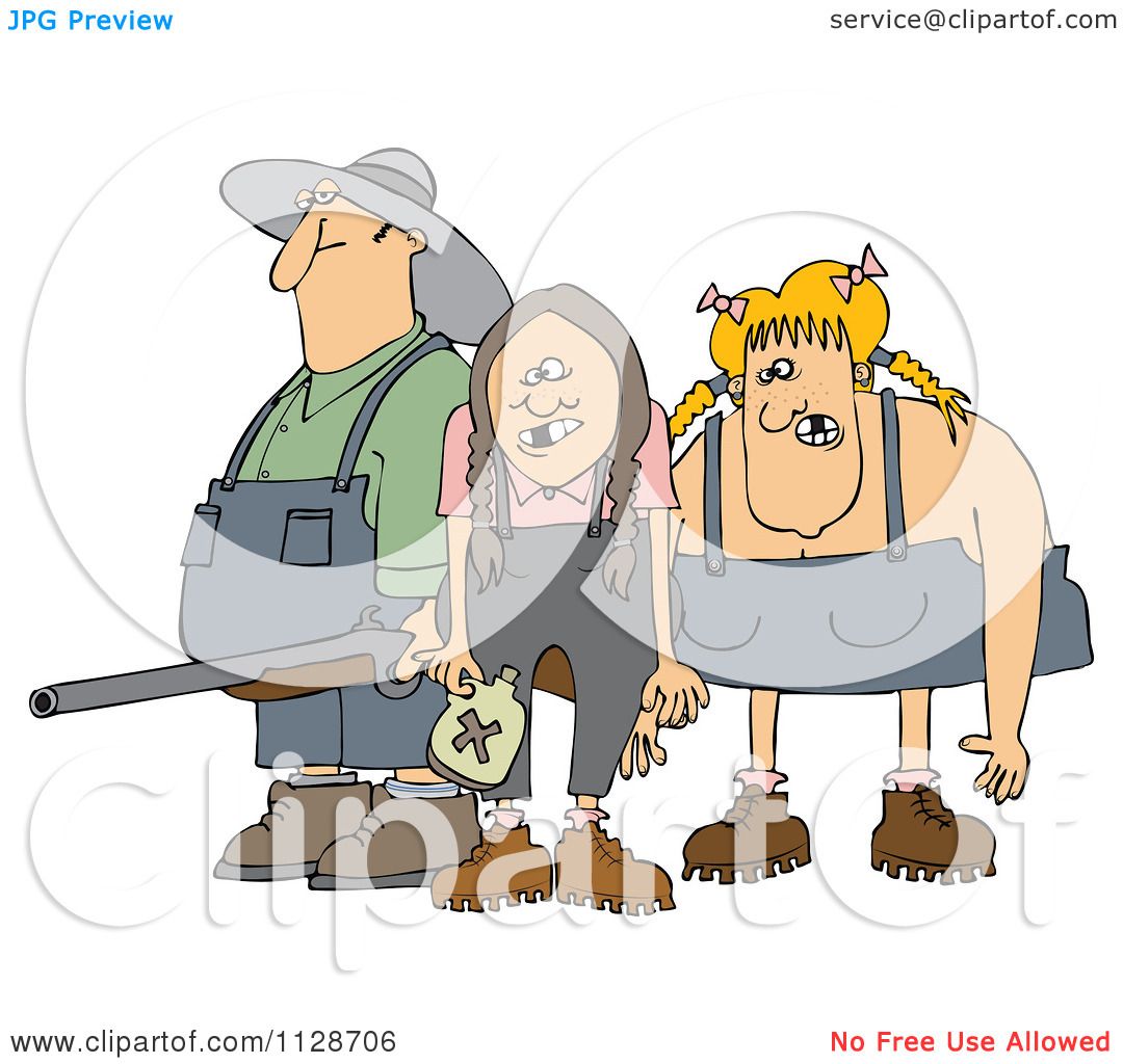 Redneck Clipart Illustration By Clip Art Mascots | The Best Porn Website