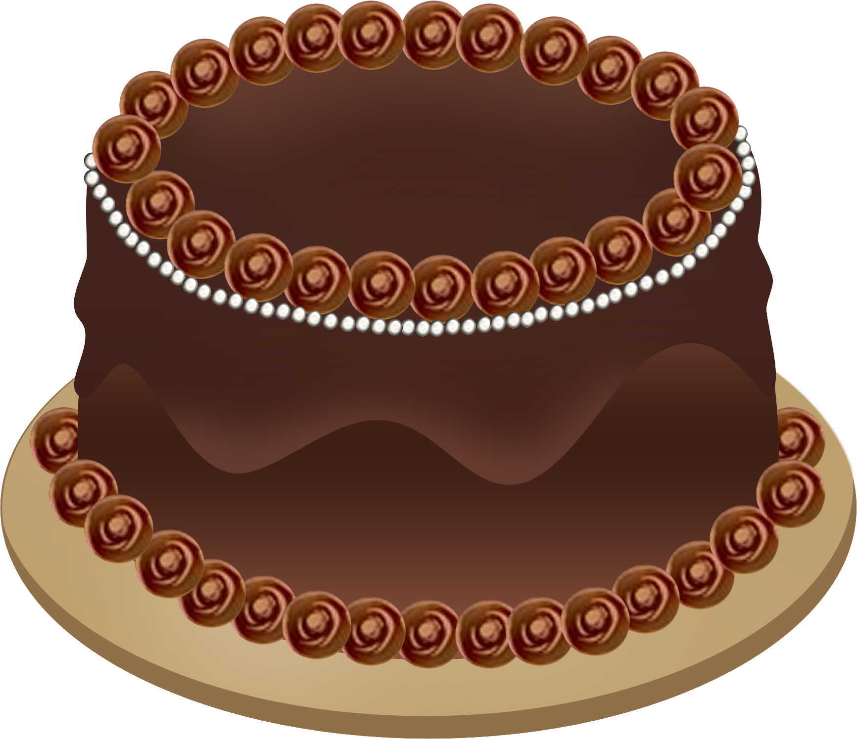 Chocolate Pastry Cake PNG Image for Free Download