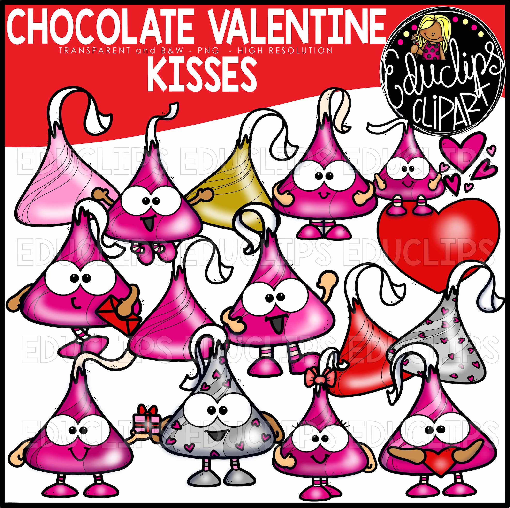 chocolate kisss - Clip Art Library