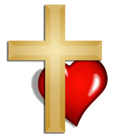 Christian Cross and Heart Symbol - Faith, Love, and Devotion