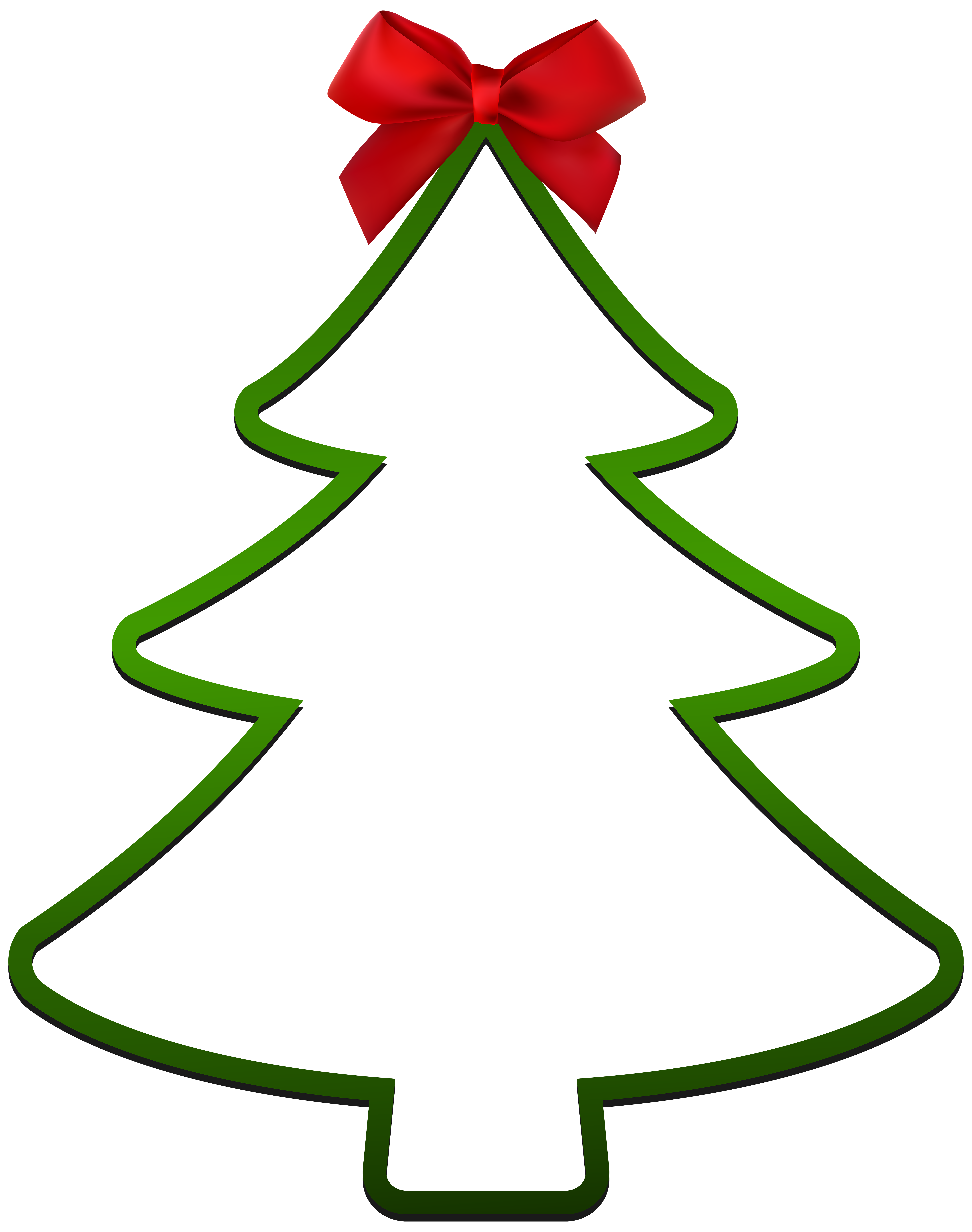 Christmas Trees Clip Art, Christmas Clipart, Vector Digital Download ...