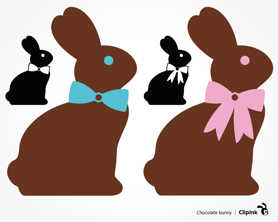 Cute - Chocolate Easter Bunny Clipart - Free Transparent PNG - Clip Art ...