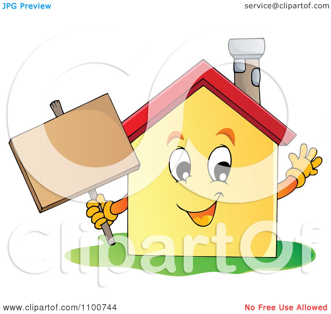 happy houses - Clip Art Library