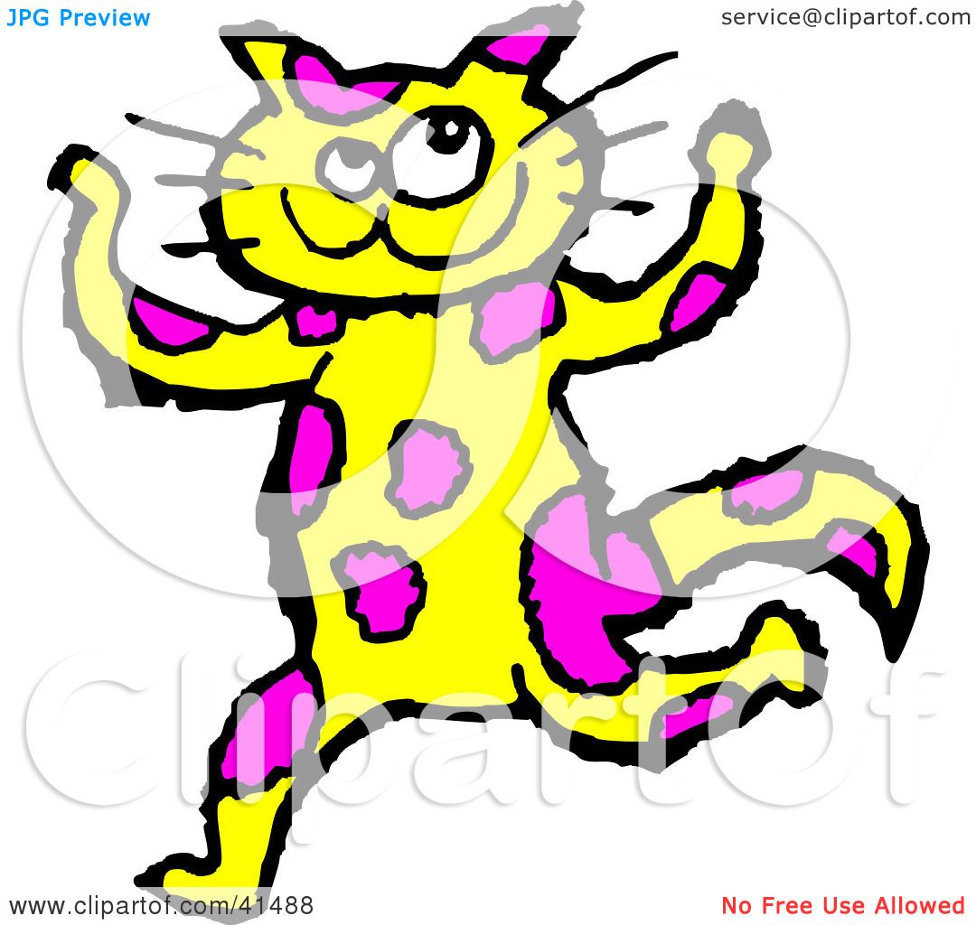 Dancing Cat Clip Art Library Clip Art Library