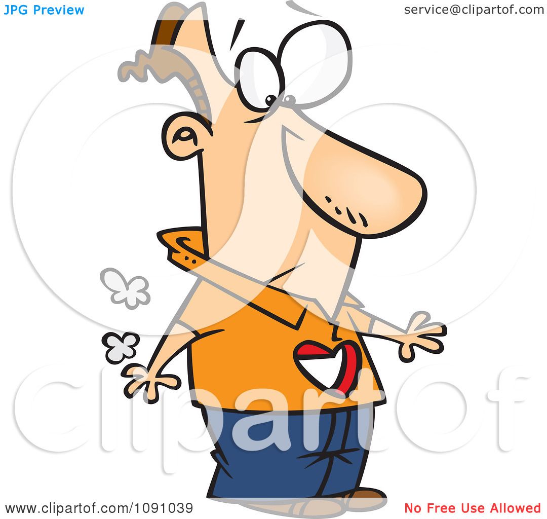 Cartoon man with exaggerated nose, wide eyes, and orange shirt featuring a heart, appearing surprised or startled.