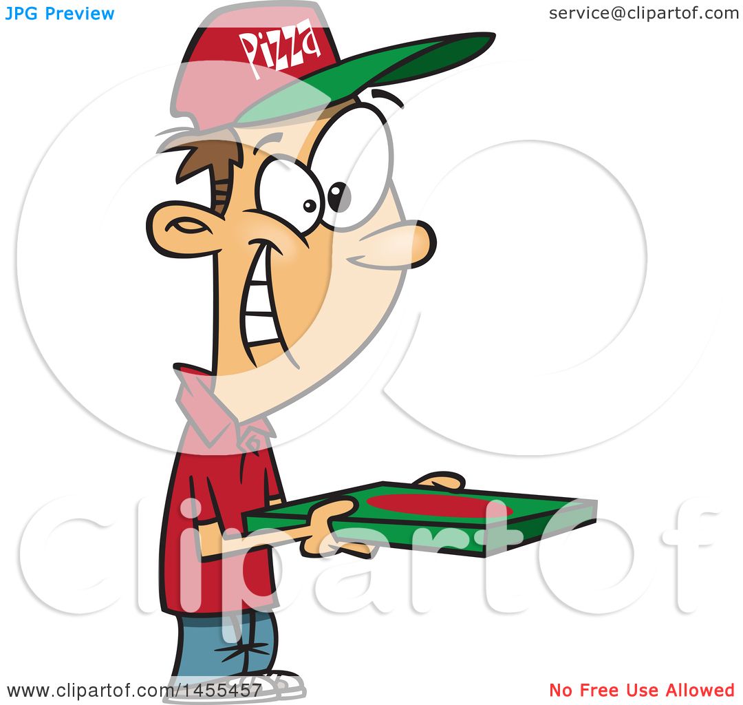 Delivery Man Royalty Free Stock SVG Vector and Clip Art