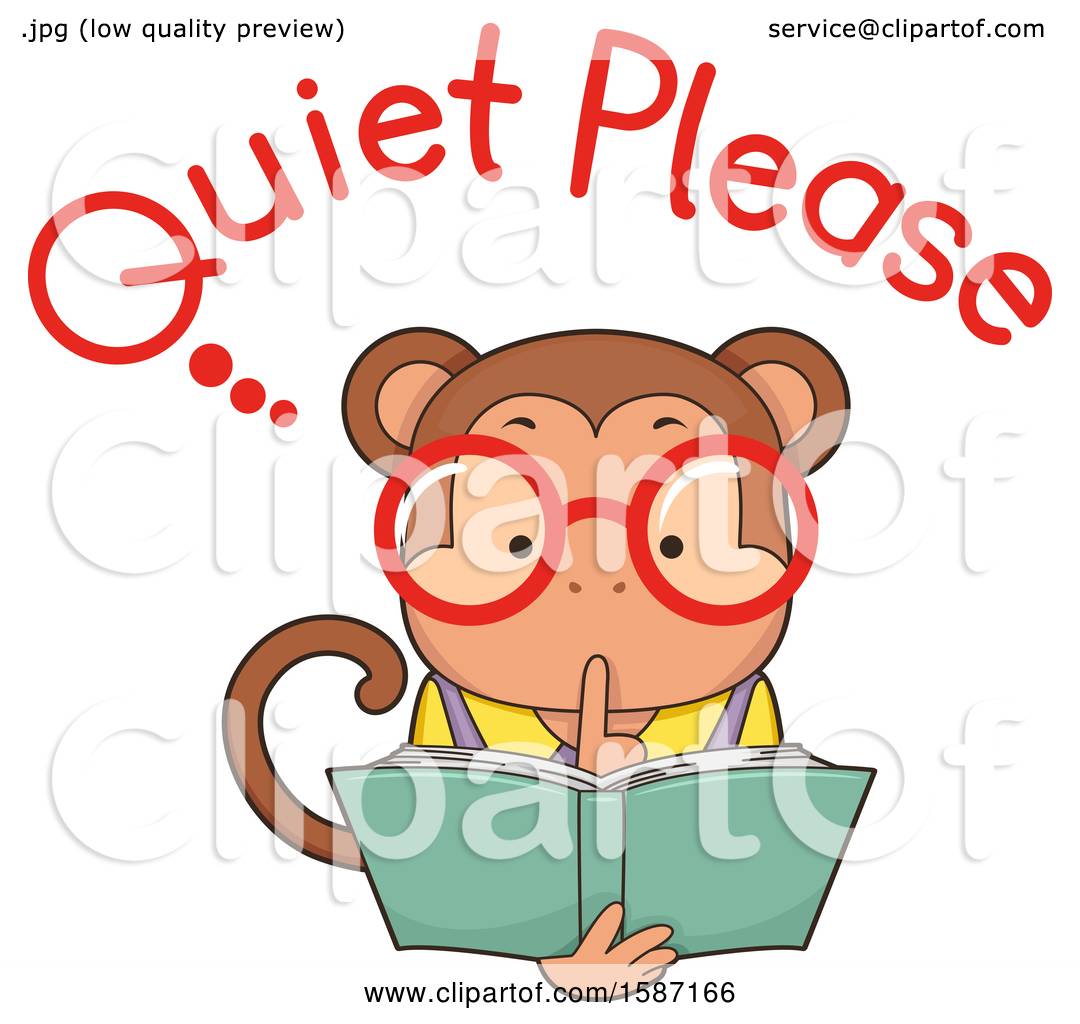 Quiet Please Clip Art