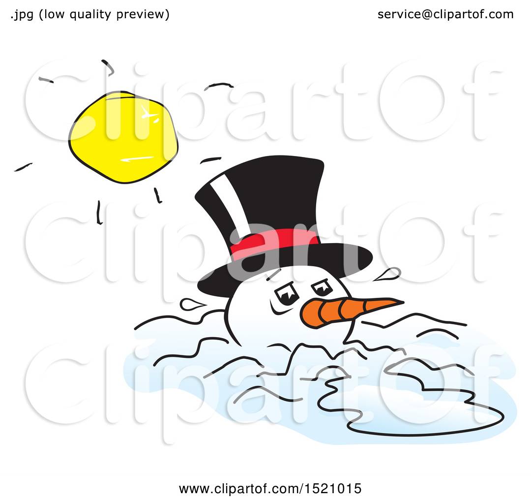 Melted Snowman Vector Art, Icons, and Graphics for Free Download - Clip ...