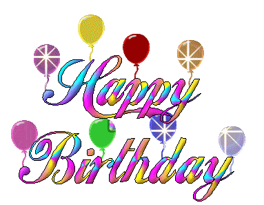 Happy Birthday Balloons Graphic - Free Celebration Image