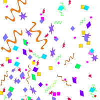 Festive Confetti Background Image for Celebrations & Events