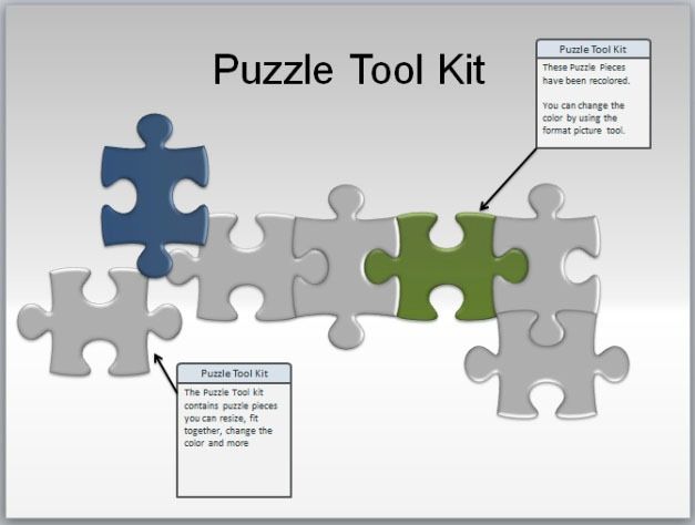 Powerpoint Puzzles Clip Art Library 7239