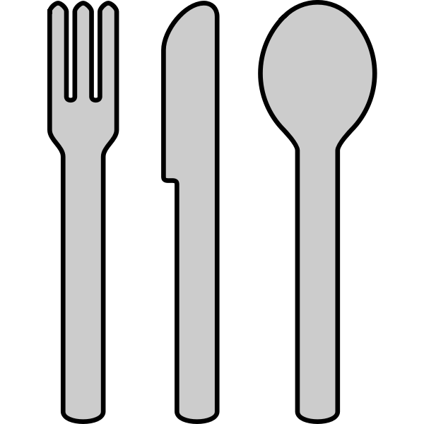 Cutlery Clipart Vector Design Graphic by Emil Timplaru Store · Creative ...