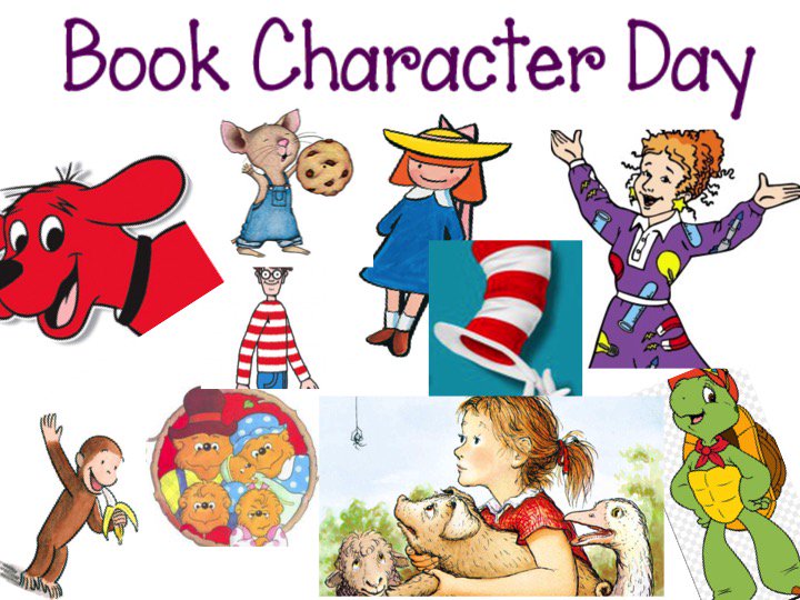 Book With Characters - People. Vector Reading Books Concept - Clip Art ...