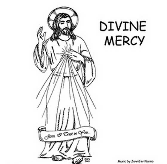 Clipart Library KW Vinyl Jesus Christ Sacred Heart Divine Mercy - Clip ...