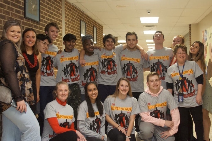 Student Leadership Team Celebrates with Superhero-Themed Spirit Day