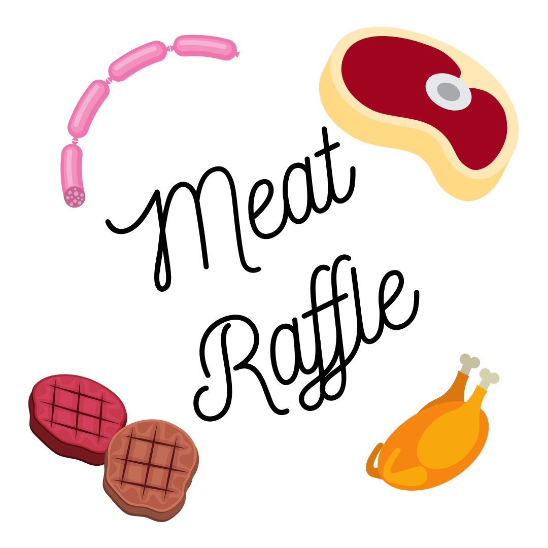 Here Is A Perfect Description Of A Meat Raffle - Clip Art Library