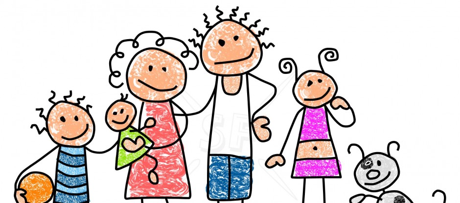 Happy Family Clip Art Free - Family Clipart - 840x1104 PNG - Clip Art ...