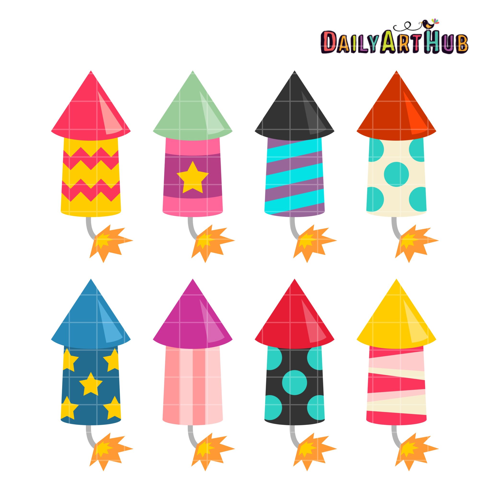 Light Up Your Designs with Cute Firecracker Cliparts: Add Some - Clip ...