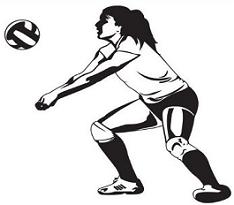 Volleyball Player Royalty Free Svg, Cliparts, Vectors, And Stock - Clip 