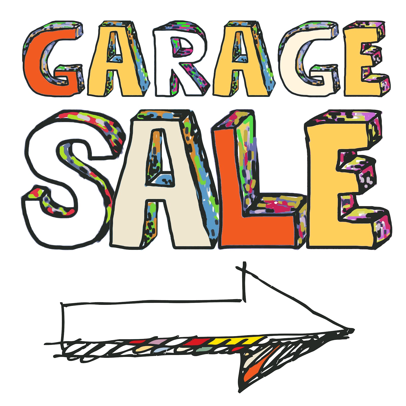 Garage Sale Sign Template - Free Download & Print