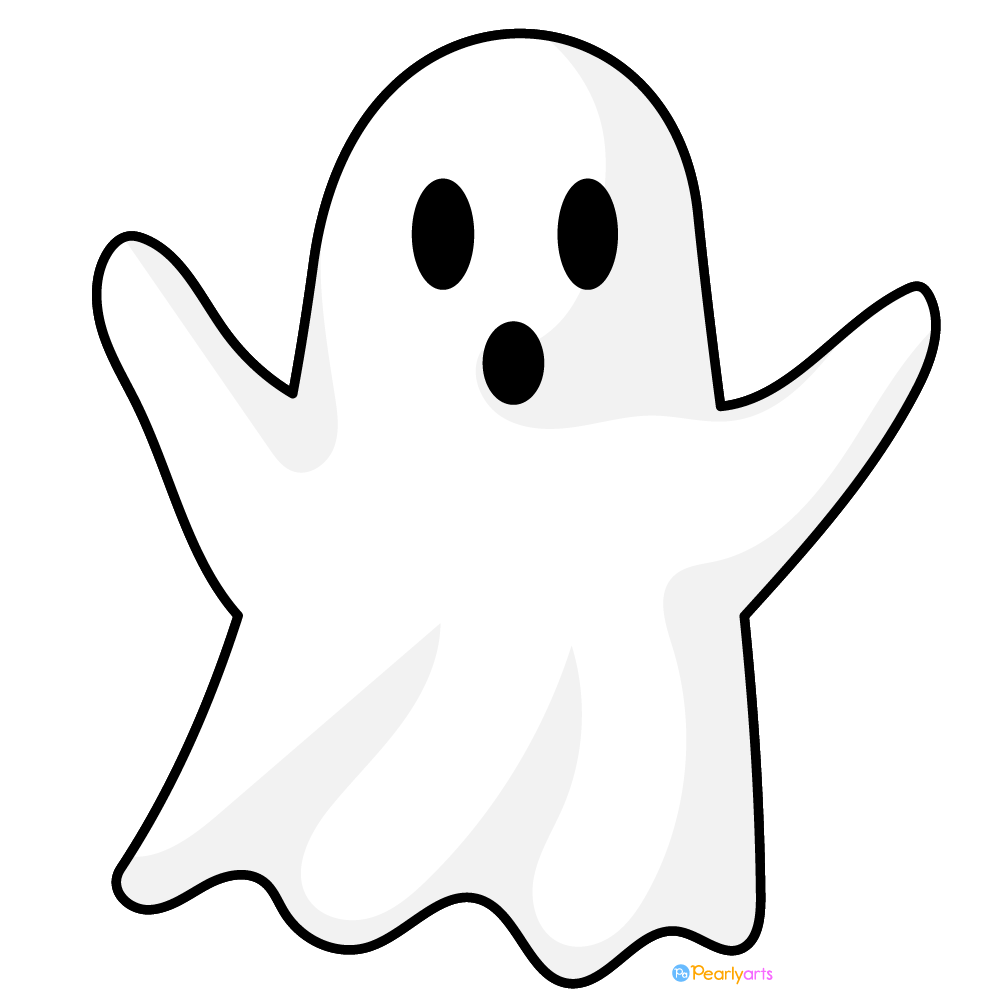 28 Collection Of Halloween Ghost Clipart For Kids - Cute Ghost - Clip ...