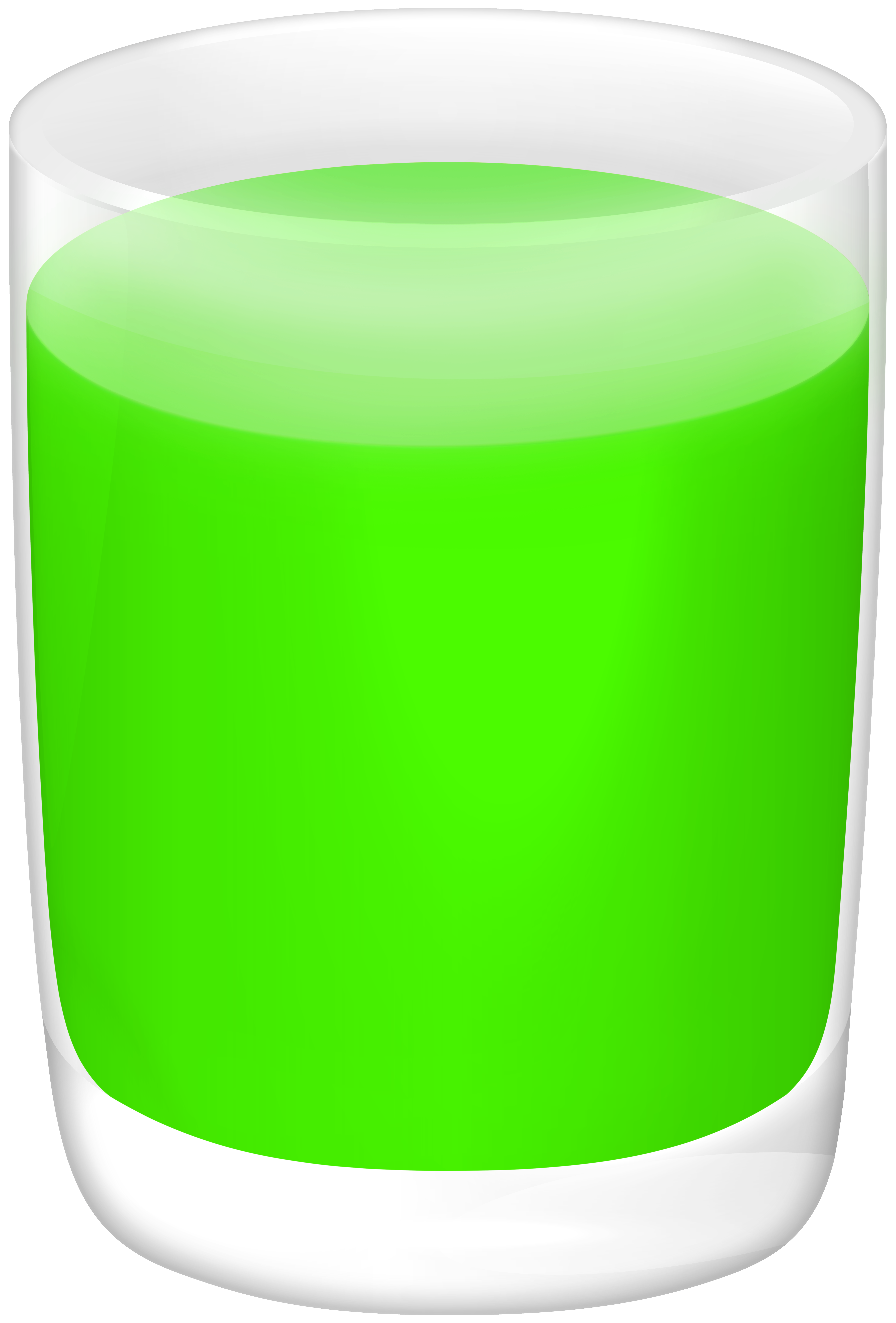Fresh Green Juice in Glass - Healthy Beverage Visual