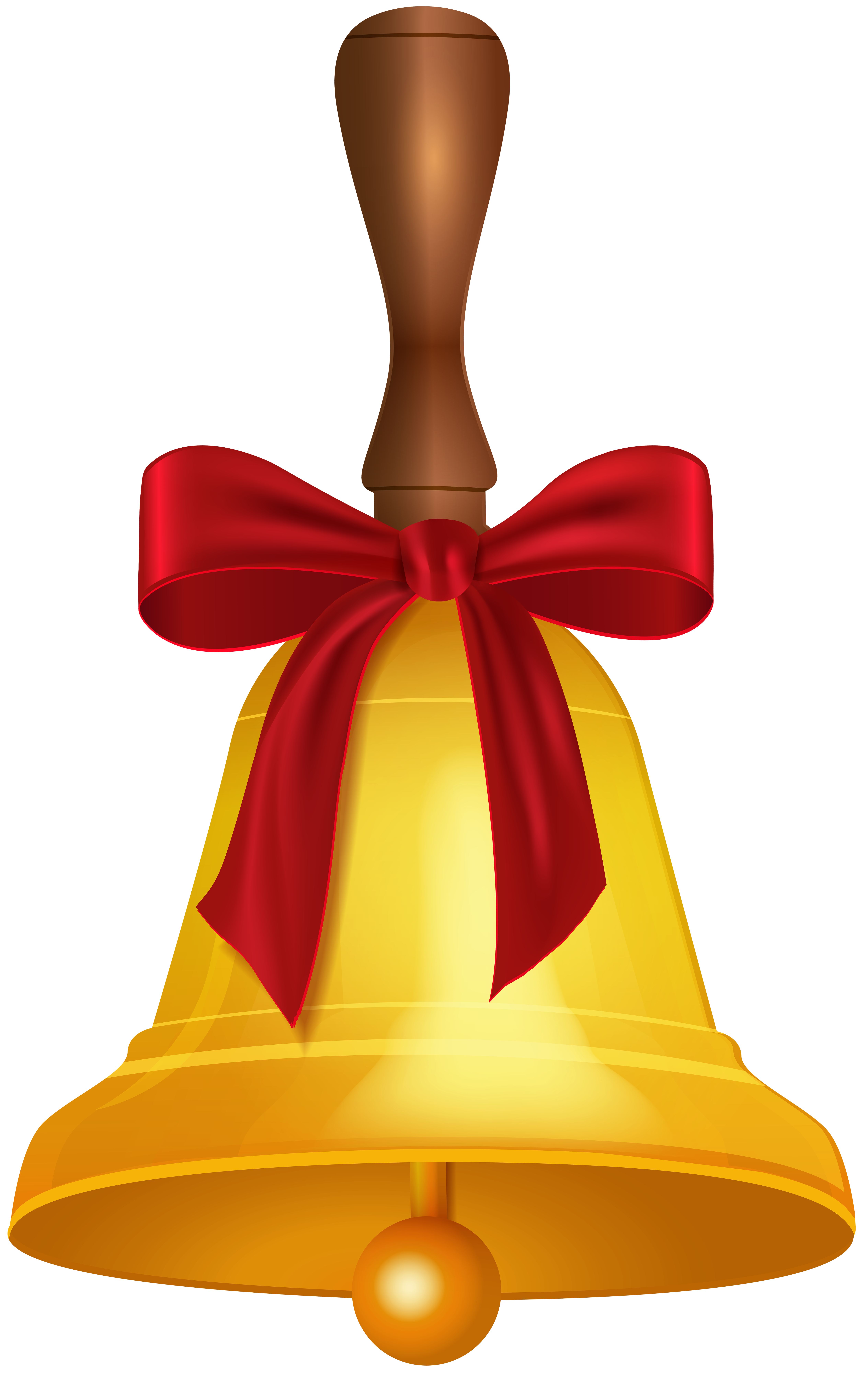 Christmas bell clipart. Free download transparent .PNG