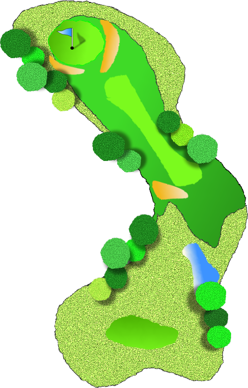 Golf Course Layout Diagram - Visual Guide to Hole Design and Features