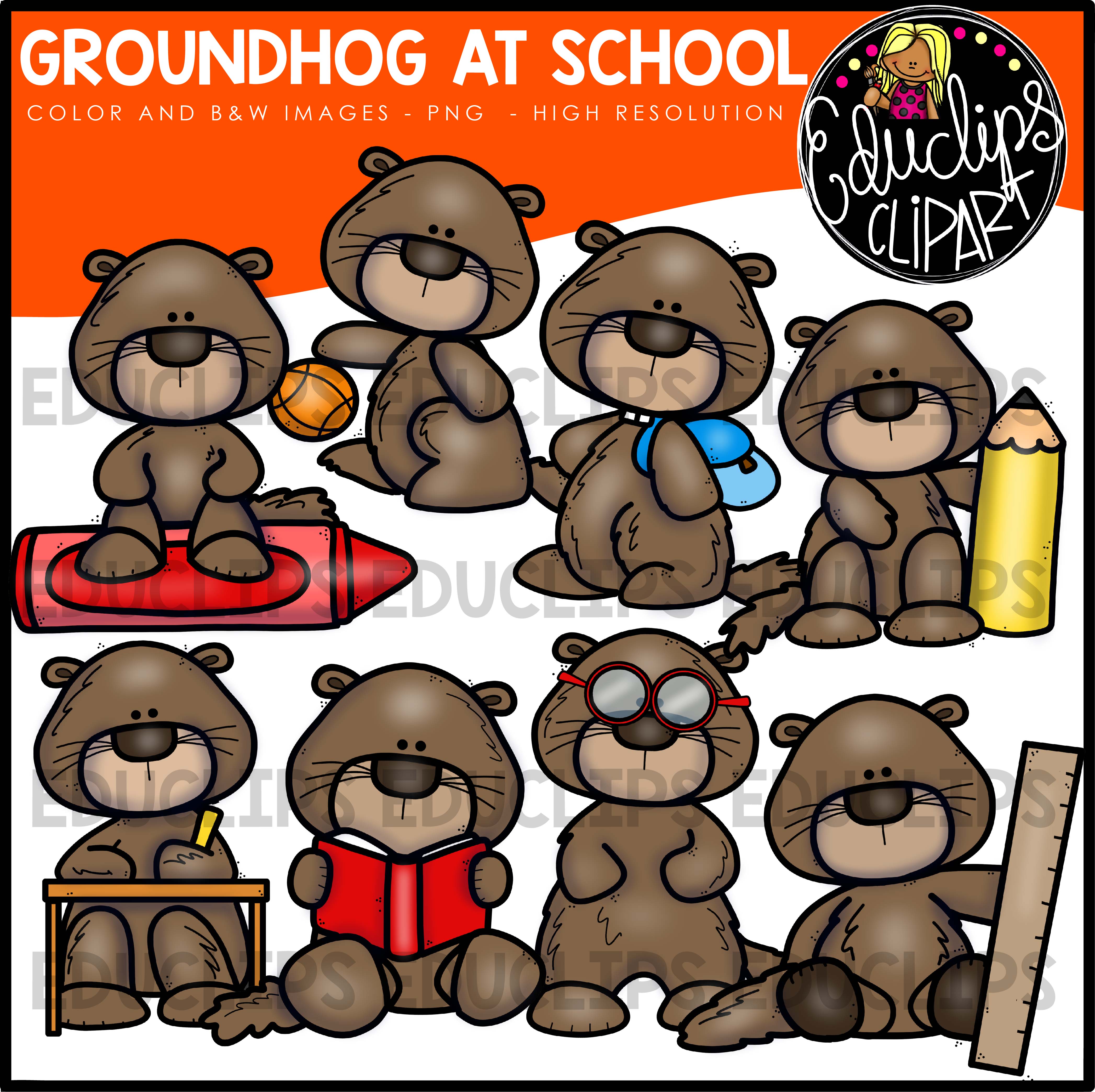 groundhogs - Clip Art Library