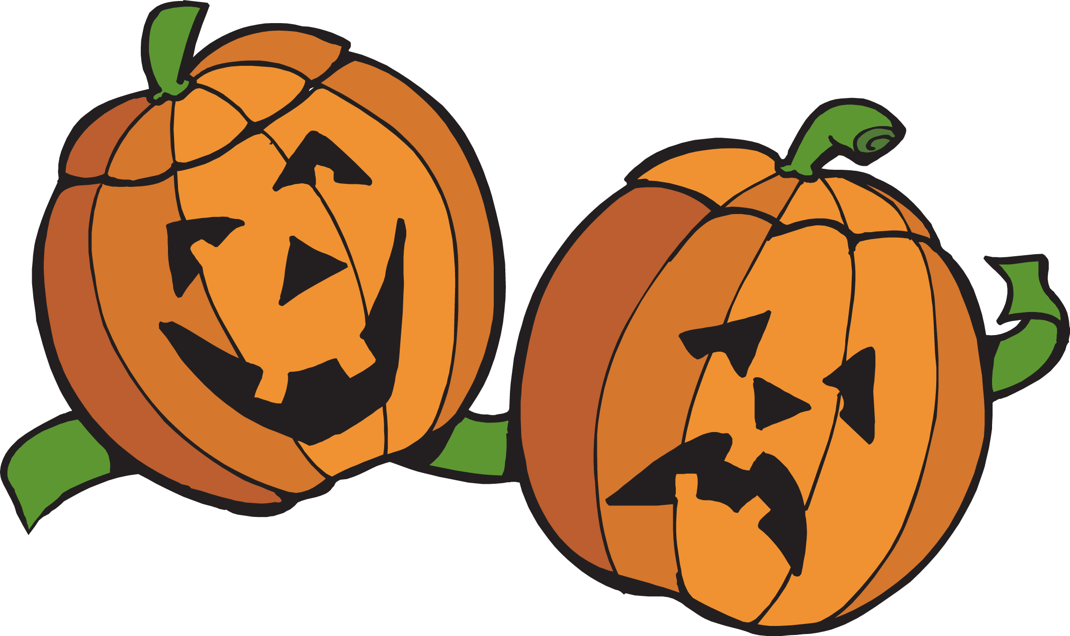Halloween Scary Pumpkin Png Clip Art Image - Scary Pumpkin Clip - Clip ...