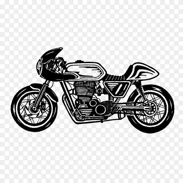 motorcycles black - Clip Art Library