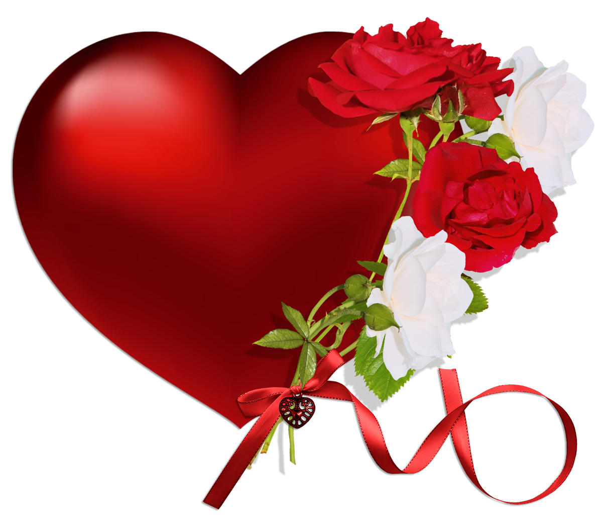 rose hearts - Clip Art Library