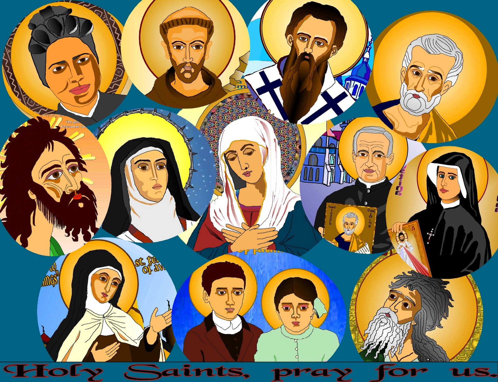 saints days - Clip Art Library