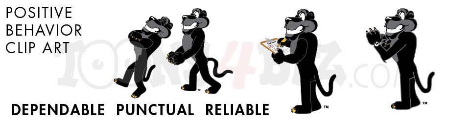 Toons4Biz - Positive Behavior Clip Art for Workplace Training & Education