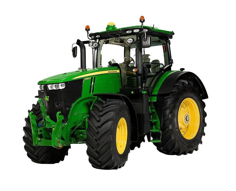 John Deere Tractor Black and white , Tractor Silhouette - Clip Art Library