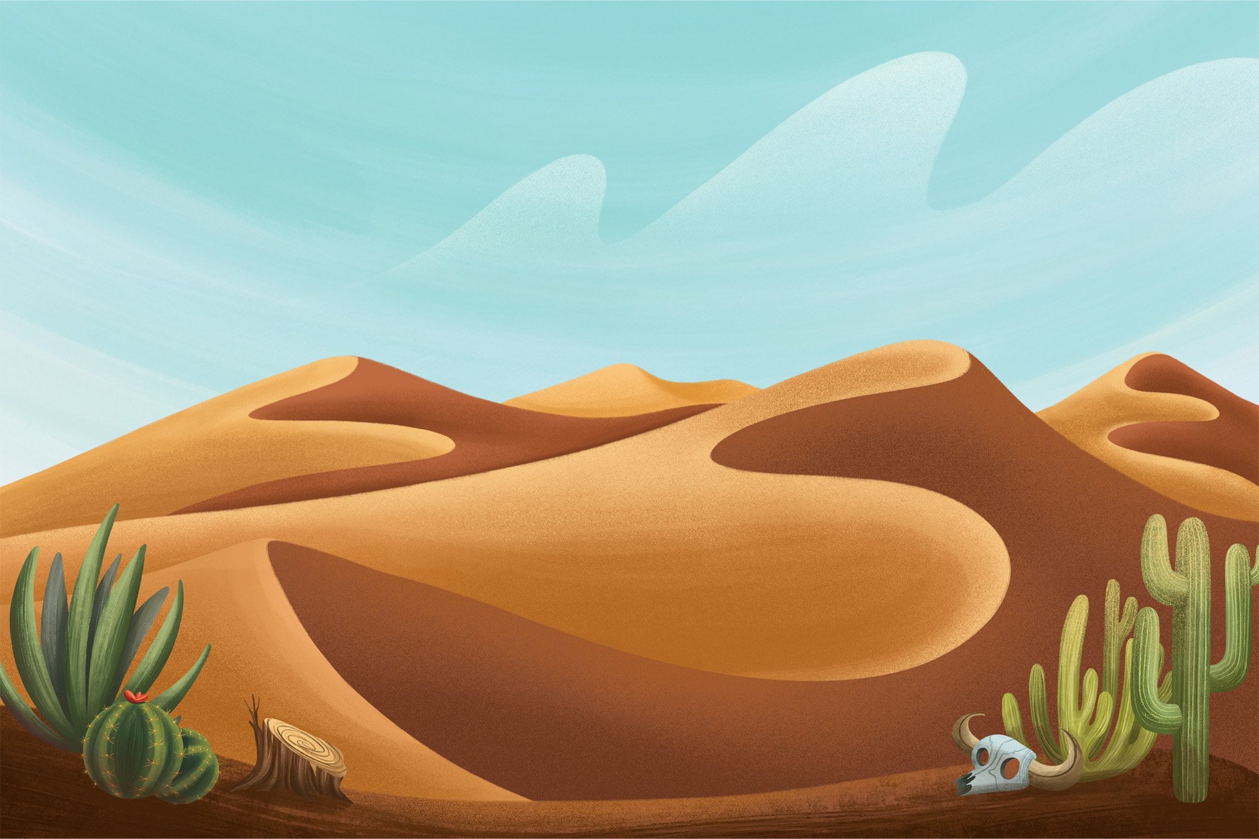 Desert Stock Illustration Download Image Now Desert Area Clip Art