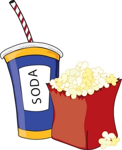 Soda and Popcorn Clipart - Free Download for Snack & Cinema Themes