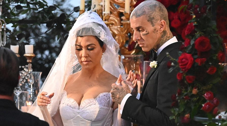 Kourtney Kardashian & Travis Barker’s Intimate Wedding Ceremony Photos