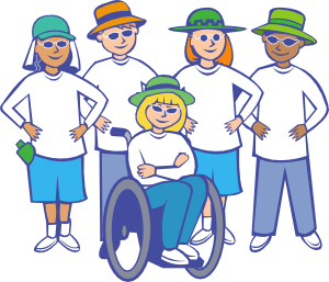 Inclusive Team Illustration - Diversity, Accessibility & Unity