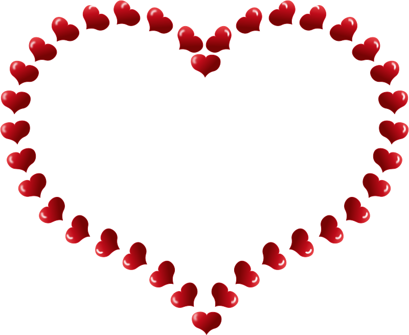 Heart Frame Clipart - Free Download for Valentine’s Day & Love Themes