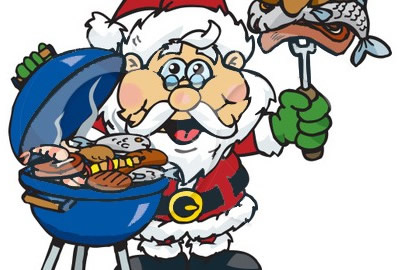 Festive BBQ Santa - Holiday Grilling Fun & Seasonal Recipes