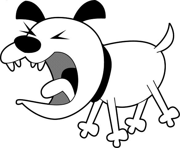 The Barking Dogs Dog Discipline Stock Illustration - Download - Clip ...