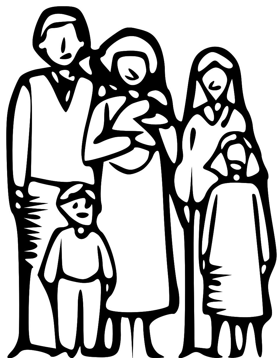 Black Family Clipart 