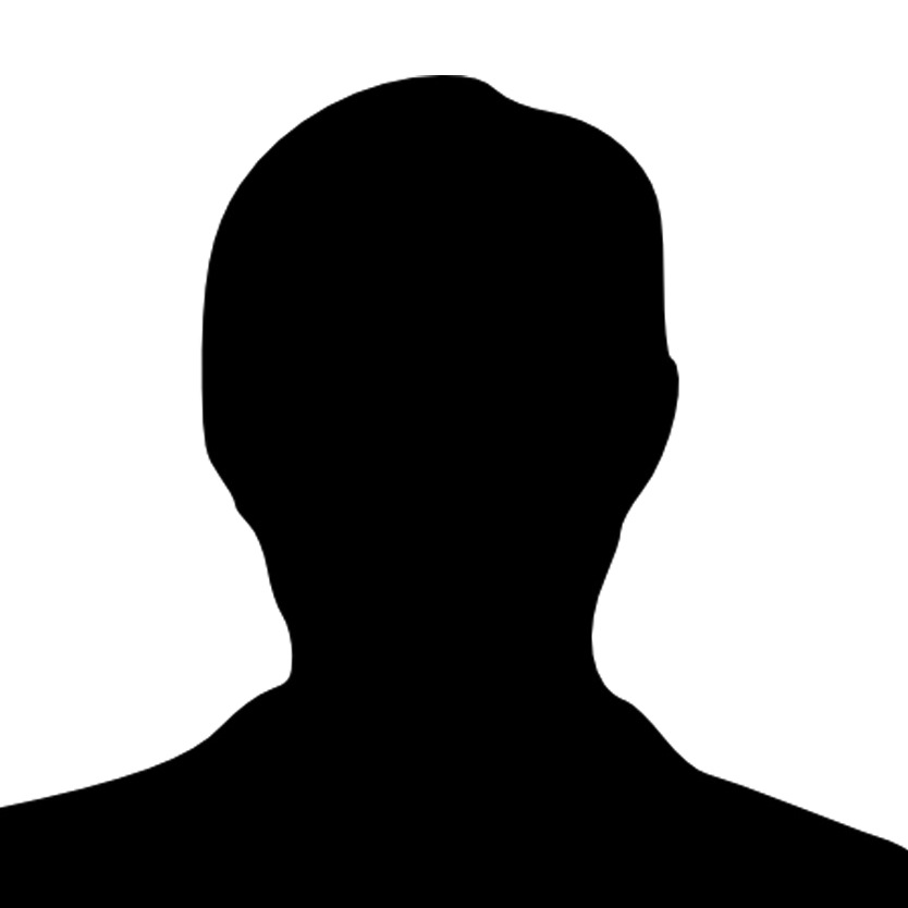 Silhouette of a person’s head and shoulders against a white background, used as a placeholder avatar.