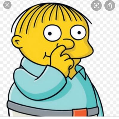 Cartoon Boy Picking Nose - Iconic Simpsons-Style Illustration