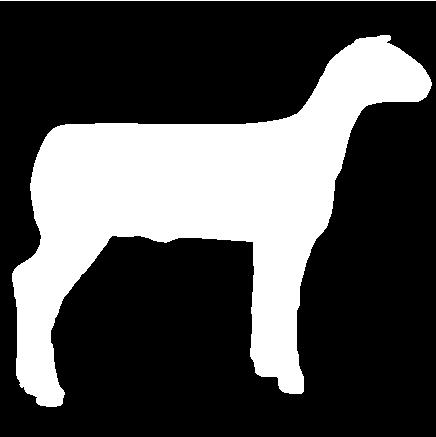 Lamb Silhouette Image - Free Download for Farming, Education & Design