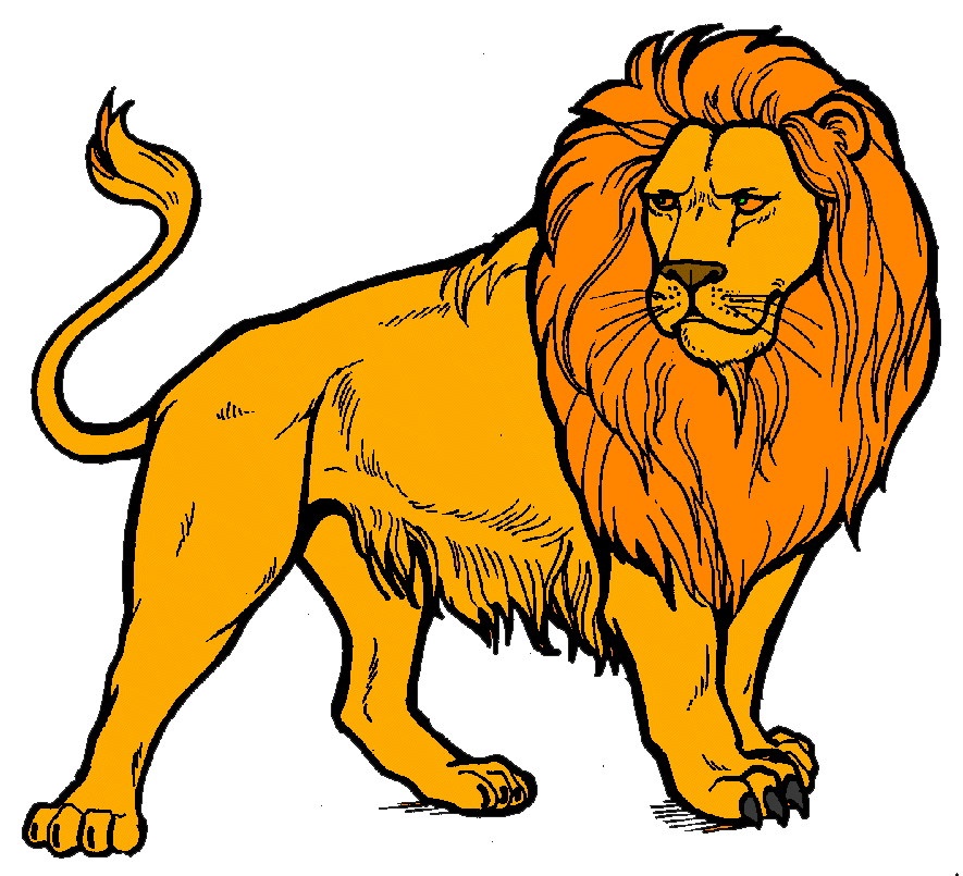 lion clip art free