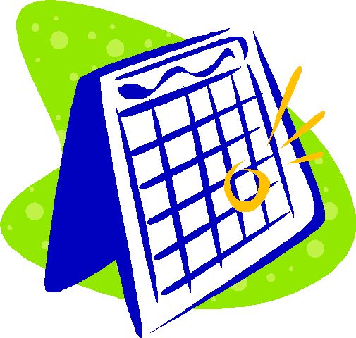 Mark Your Calendar Sierra Bonita Clip Art Library